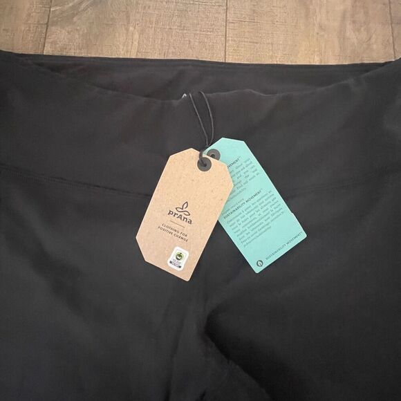 NWT Prana Women's Transform 7/8 Leggings‎ High Rise Black Size 2X MSRP $99 - Picture 7 of 16